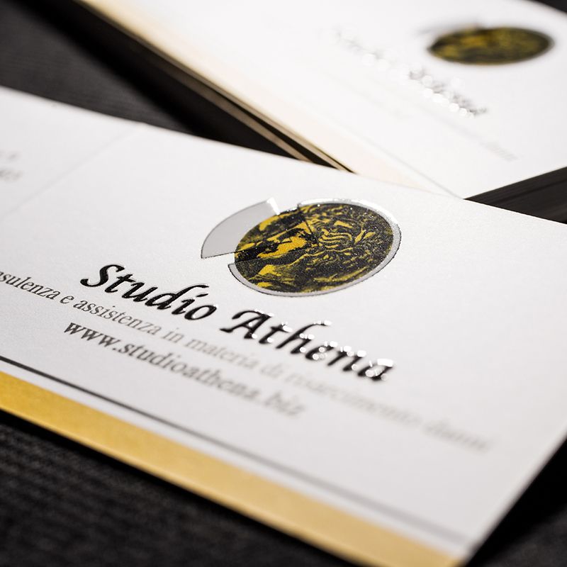 Elevate your professional presence with these premium business cards featuring a sophisticated foil-stamped emblem seal. Ideal for executives and creatives who want their business cards to reflect prestige and attention to detail. The combination of elegant typography and metallic accents makes these ennobled cards unforgettable in every professional interaction.